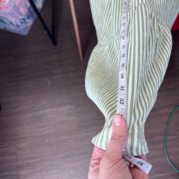 MAGGY LONDON BROOKE RUFFLE NECK MAXI DRESS OLIVE SIZE 6 - Picture 2 of 10